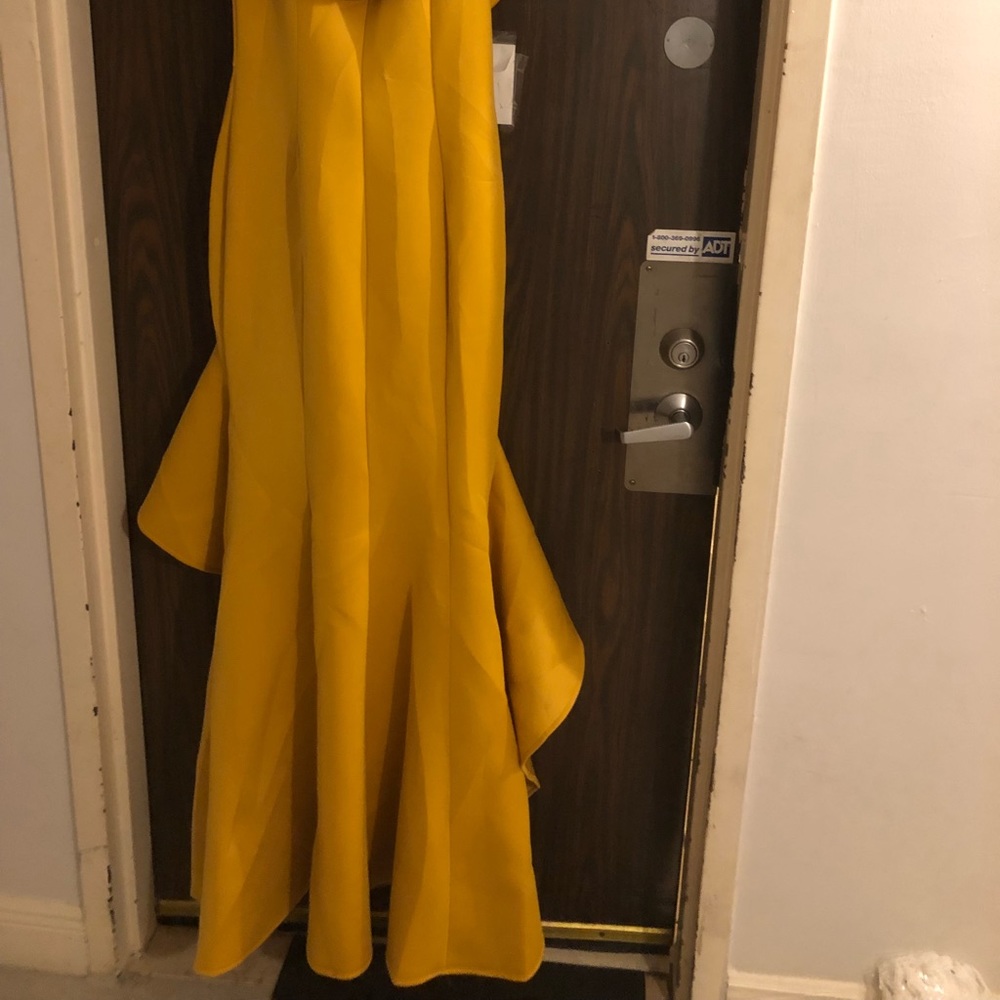 Yellow Long  Dress
